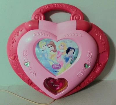 Vintage Vtech Disney Princess Magical Learning Laptop Toy WORKS - Image 1 of 4