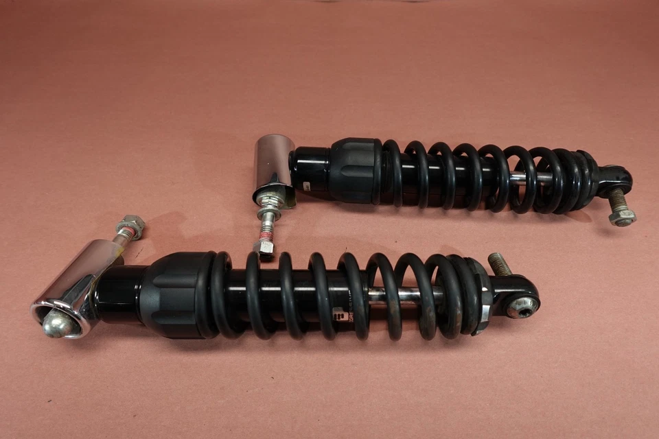 Amortiguadores traseros progresivos suspensión 07-11 Harley Davidson Dyna Street Bob FXDB Foto 1 de 4