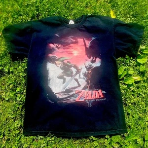 The Legend Of Zelda Twilight Princess 2011 T Shirt Black Size M (0086) - Picture 1 of 7