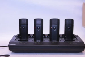 Shure MXWNCS8 8 Port Charging Station with 6x MXW6/C Z10 Transmitter Microphones - Picture 1 of 6