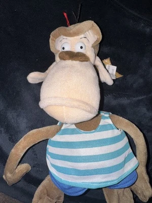 2002 WILD THORNBERRYS DARWIN PLUSH BNWT TOY NANCO VINTAGE monkey  Nickelodeon TV - Image 1 of 4