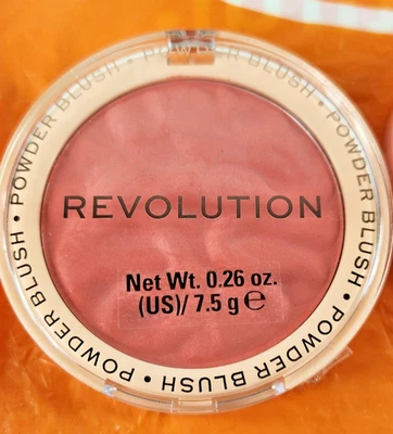 Revolution Blusher Reloaded Rhubarb & Custard Powder Blush 7.5 grams New Sealed - Image 1 of 2