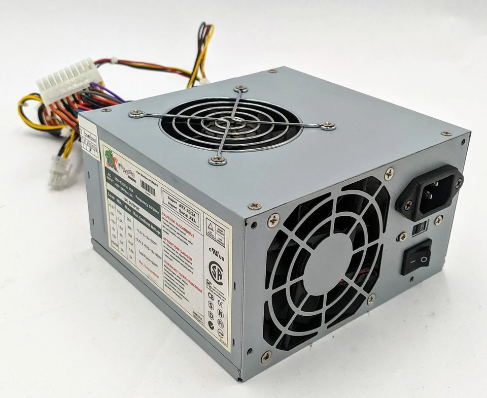 Logisys PS480D2 480W ATX Desktop Power Supply - Image 1 of 1