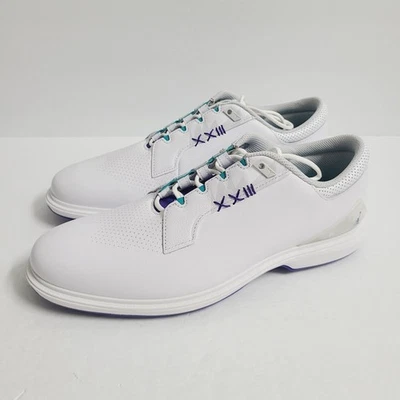 Nike Air Jordan ADG 5 Golf Shoes FQ6642-100 Size 12 White Grape Ice - Image 1 of 4