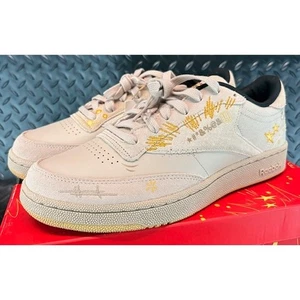 Reebok Club C 85 Looney Tunes Props GY4779 mens suede leather sneakers size 9.5 - Picture 1 of 8