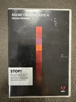 Adobe Creative Suite 4 CS4 Design Premium For MAC Full Retai DVD Version - image 1 of 4