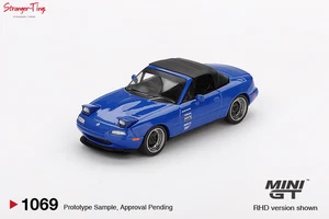 Mini GT Mazda Miata MX-5 (NA) versión afinada azul oscuro (LHD) 1:64 - Imagen 1 de 3