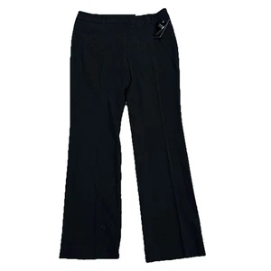 The Limited Tailored Bootcut Pants Womens Sz 12 Black Trouser Mid Rise NEW - Picture 1 of 8