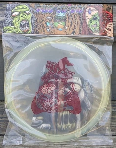 🧹🎃Limited Edition Halloween Cryztal Z Buzzz Discraft Disc-or-Die #9 2017 Clear - Picture 1 of 2