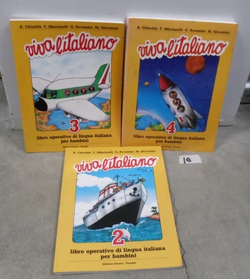 Viva L'italiano: Libro 2, 3 , 4 libro operativo di italiana per banbini - Image 1 of 4