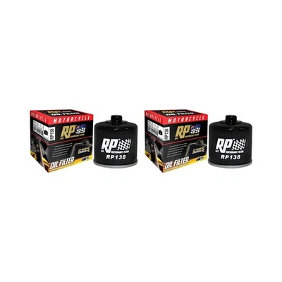 2 Pack RP Oil Filter for Suzuki INAZUMA 250/GW250 2013-2017 - Image 1 of 2