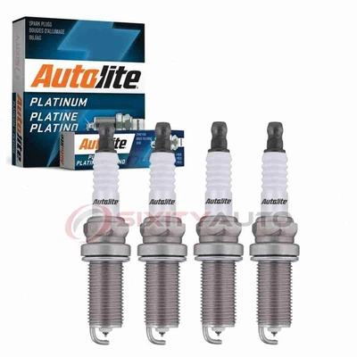 4 pc Autolite Platinum Spark Plugs for 2010-2013 Kia Forte Koup 2.0L 2.4L L4 jx - Image 1 of 4