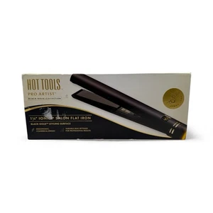 Hot Tools Pro Artist Black Gold Evolve Ionic Salon Haar Glätteisen | Langlebig - Bild 1 von 9