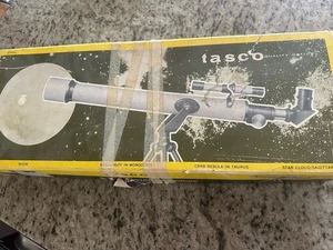 1966 tasco refractor telescope -made in Japan- original box/instruction manual - Picture 1 of 6