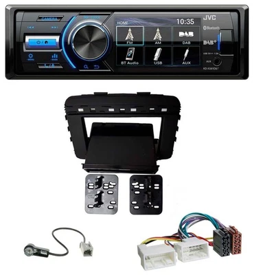 JVC Bluetooth MP3 USB DAB Autoradio für Kia Sorento (UM, ab 03/2015) - Bild 1 von 4