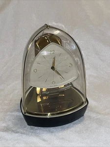Vintage Kundo Electronic Clock, 1960 Mid Century, Pendulum Dome Style Working - Picture 1 of 24