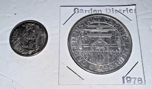 Garden District Carnival Club / Revolutionary War 1976 - Mardi Gras Doubloon #78 - Picture 1 of 3