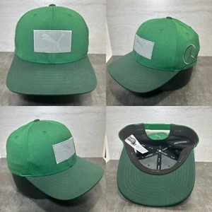 Sombrero de golf Cat Collaboration Tour exclusivo logotipo BMW bordado plateado/verde H6 - Imagen 1 de 10