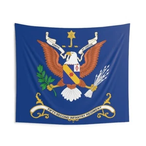 Tapices de pared de interior - 52º Regimiento de Infantería - FORTIS ET CERTUS - Imagen 1 de 2