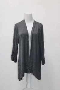 Apt.9 Women's Cardigan Gray L Pre-Owned - Picture 1 of 2