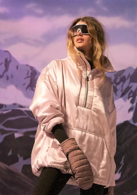 FREE PEOPLE 'Shine Bright' Pullover/Jacket - Lavender Pink X-SMALL RRP$168 - Image 1 of 4