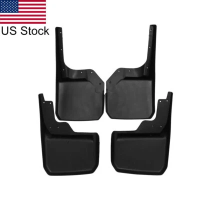 Guardabarros delantero trasero 4 piezas guardabarros guardabarros salpicaduras para Jeep Wrangler JK 2008-2017 Foto 1 de 4