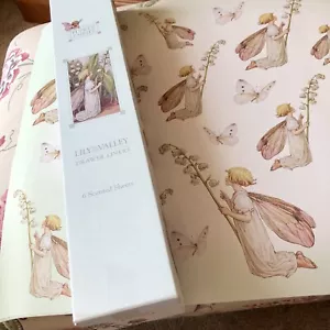 Lily Of The Valley Flower Fairies Scented Drawer Liners Set Of 6 - Picture 1 of 5
