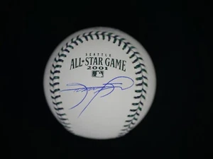 SAMMY SOSA SIGNED OFFICIAL 2001 ALL STAR GAME BASEBALL WITH JSA COA - Picture 1 of 2