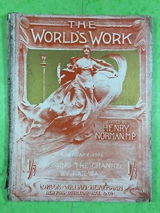 THE WORLD´S Work & De Jugar - Eduardiano Chelín Mensual - Feb. 1904 - Henry - Imagen 1 de 5