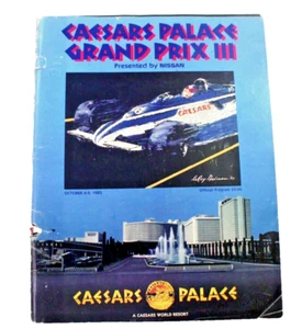 Ceasars Palace Grand Prix III Official Race Program Oct. 6-9, 1983 - Picture 1 of 8