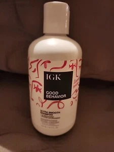 Neu/Versiegelt IGK Good Behavior Ultra Smooth Shampoo 8 Unzen - Bild 1 von 3