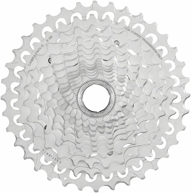 Campagnolo EKAR Gravel Bike Cassette 13-speed 9-36t Silver for N3w Driver Body