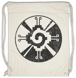 Maya Balance Symbol Turnbeutel Mayans Tattoo American Indians Tribe Sign - Picture 1 of 1
