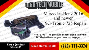 Mercedes 9G Tronic 725.0 TCM pressure sensor replacement - Picture 1 of 7