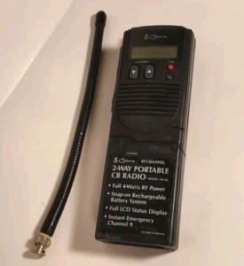 Cobra HH-40 2-Wege tragbares CB-Funkgerät 4 Watt Leistung, 40 Kanal Handgerät - Bild 1 von 6
