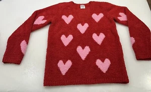 Hanna Andersson Heart Sweater, Size 130, 8 - Picture 1 of 5