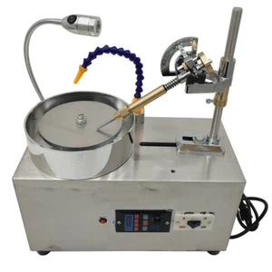 Intbuying 110V Gem Faceting Machine Jewelry Polisher Jade Flat Grinde 2800RPM - Picture 1 of 7