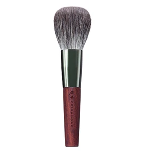 Chikuhodo ZE-1 Spazzola Polvere Edizione Limitata Silver Fox Hair Zen Series Giappone Nuova - Foto 1 di 4