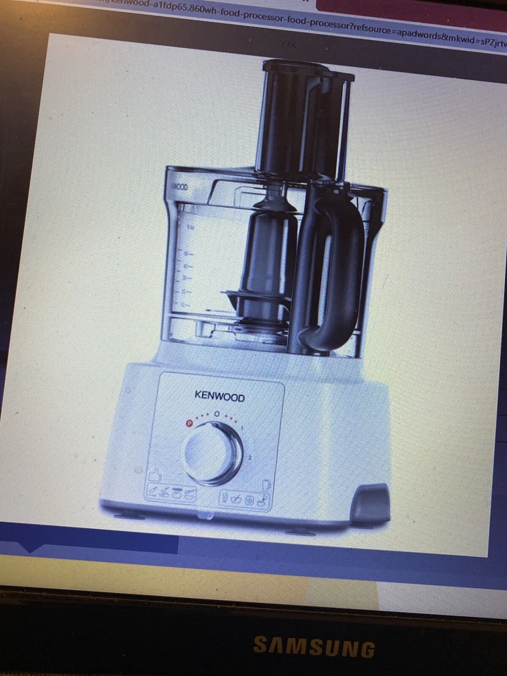 Kenwood FDP65.180SI 2-in-1 Food Processor - Silver - Image 1 of 4