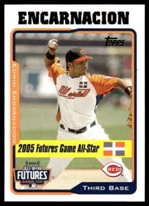 2005 Topps Updates Baseball Card Edwin Encarnacion Cincinnati Reds #UH207 - Picture 1 of 2