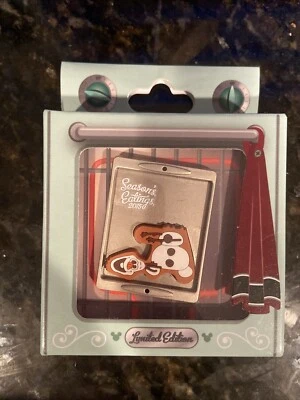 Prendedor Galletas Navidad Comer Temporada Congelada Parques Disney Olaf 2015 LE 4500 Foto 1 de 2