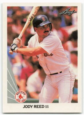 1990 Jody Reed Leaf - Boston Red Sox - Image 1 of 2