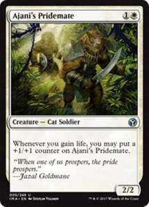 MTG - AJANI'S PRIDEMATE - Iconic Masters (U) - Picture 1 of 1