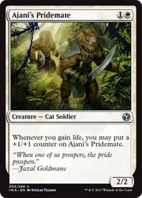MTG - AJANI'S PRIDEMATE - Iconic Masters (U) - Image 1 of 1