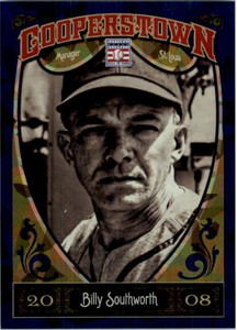 2013 Panini Cooperstown Blue Crystal #45 Billy Southworth /499