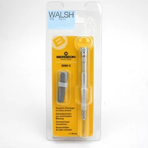 Bergeon Watchmakers Swiss Screwdriver 1.40mm 30080-G with spare blades - HS1414 - Picture 1 of 2