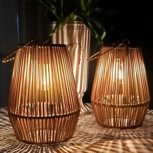 Outside Hanging Solar Lantern Solar Table Lamp Lights Decoration for - Picture 1 of 9