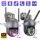 3MP 4K Wifi IP Camera Outdoor Wireless Security PTZ Camera Human Detected Two-Wa