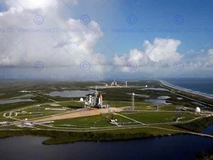 Startrampen Shuttle Weltraumrakete Kunstdruck Poster 427Pyb - Bild 1 von 2