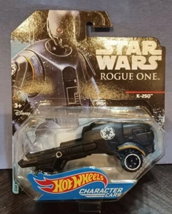 Hot Wheels Character Cars | Disney | Star Wars Rogue One | K-2SO Black 1:64 NEW - Picture 1 of 4